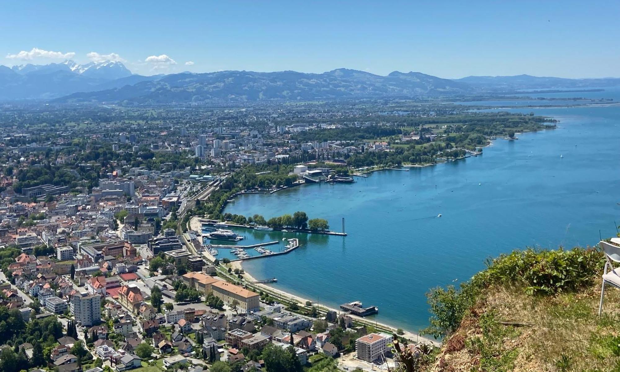 4-Laender-Hotel Deutschmann Bregenz Bagian luar foto
